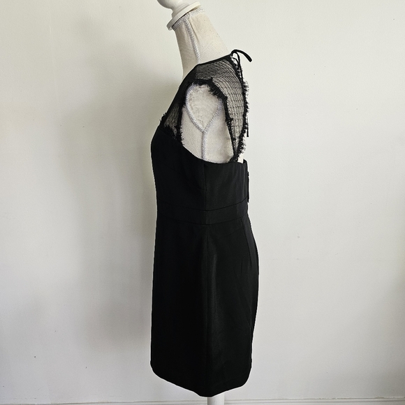 Phoebe Couture Black Lace Cocktail Dress - Picture 7 of 12